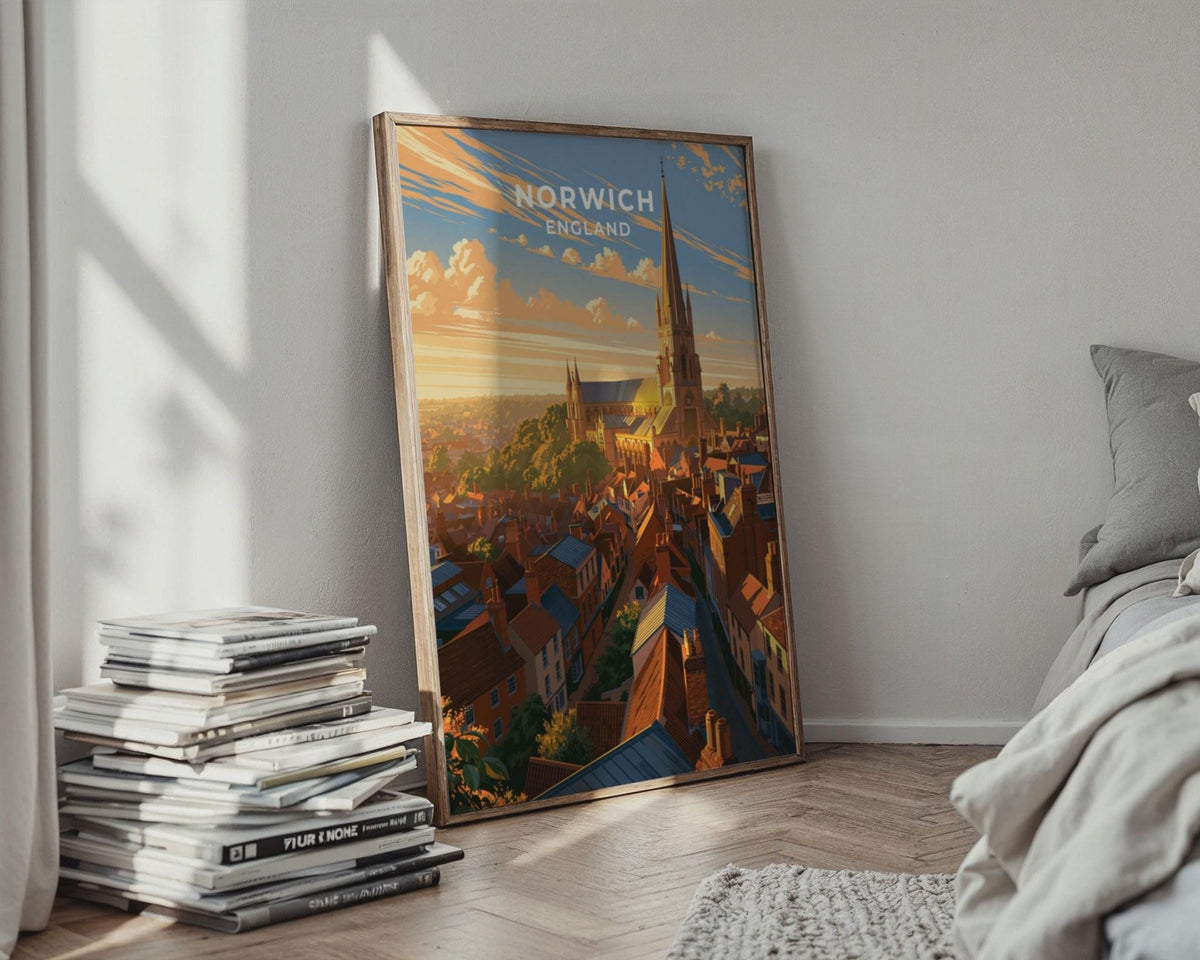 Norwich Cathedral Poster - WanderWall