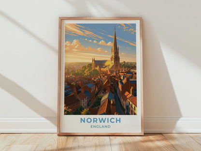 Norwich Cathedral Poster - WanderWall