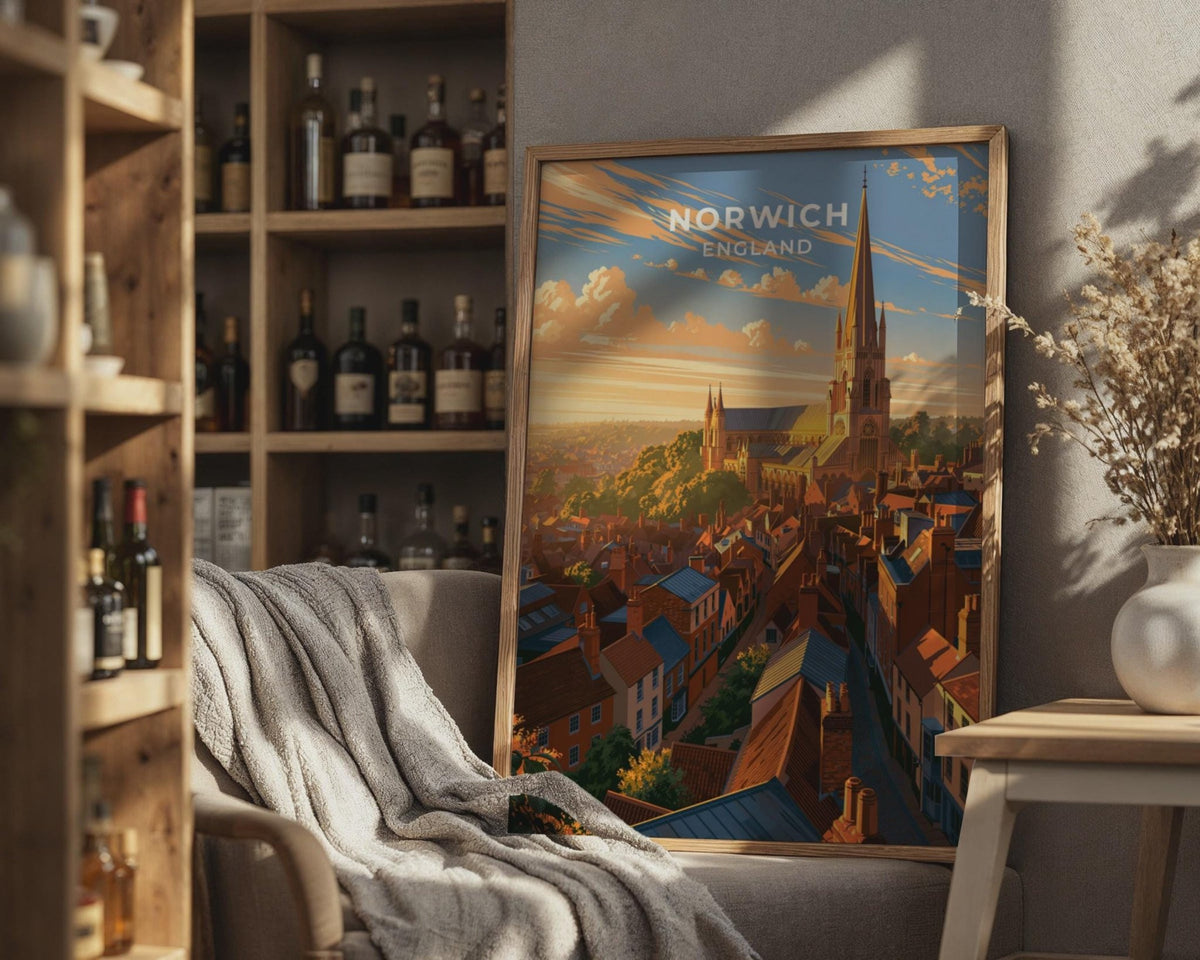 Norwich Cathedral Poster - WanderWall