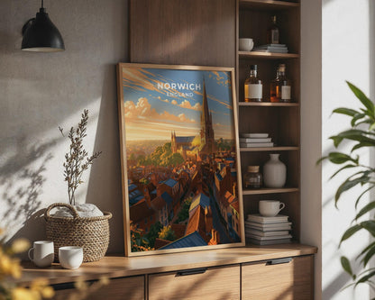 Norwich Cathedral Poster - WanderWall