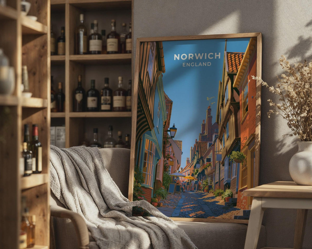 Norwich Poster - WanderWall