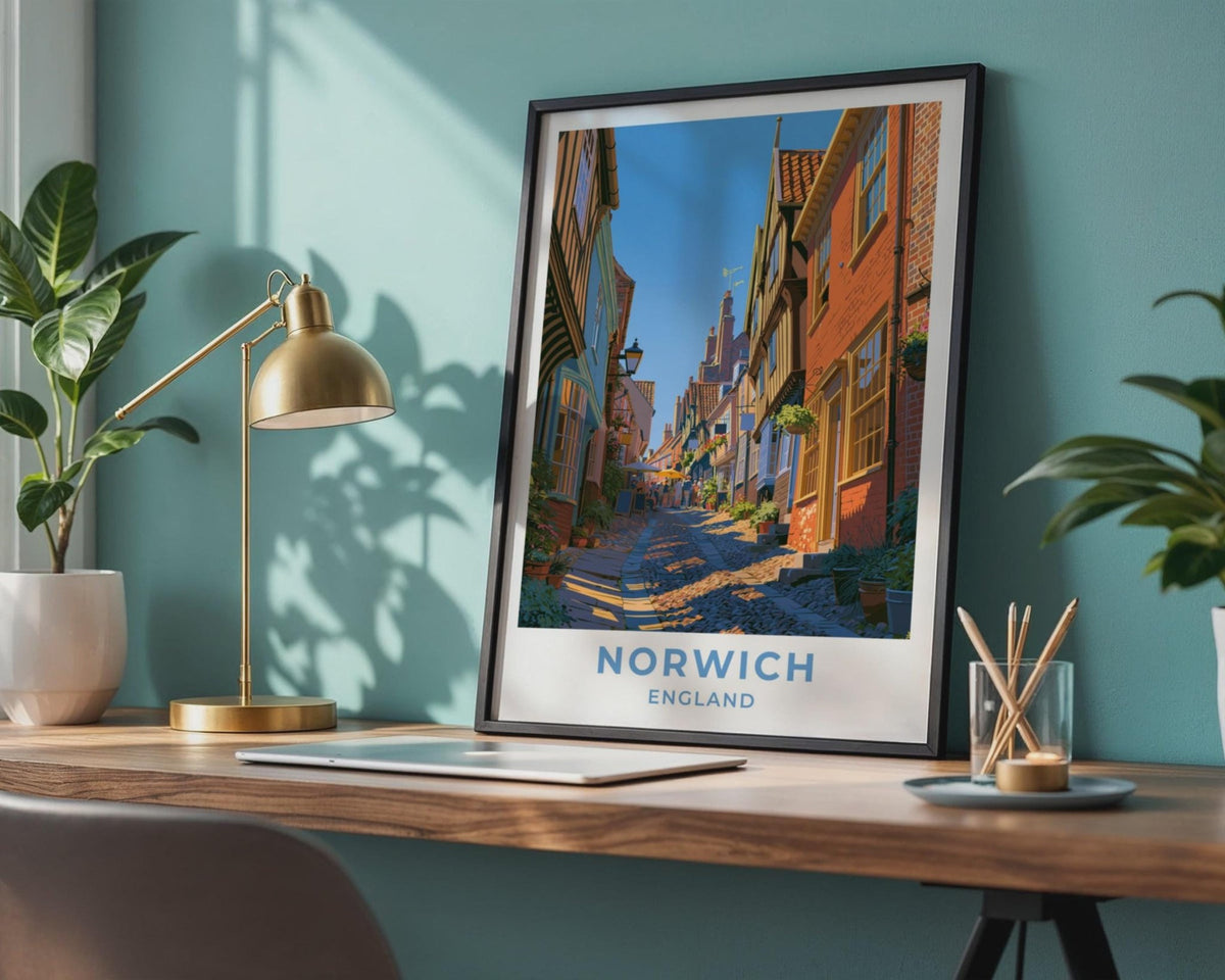 Norwich Poster - WanderWall