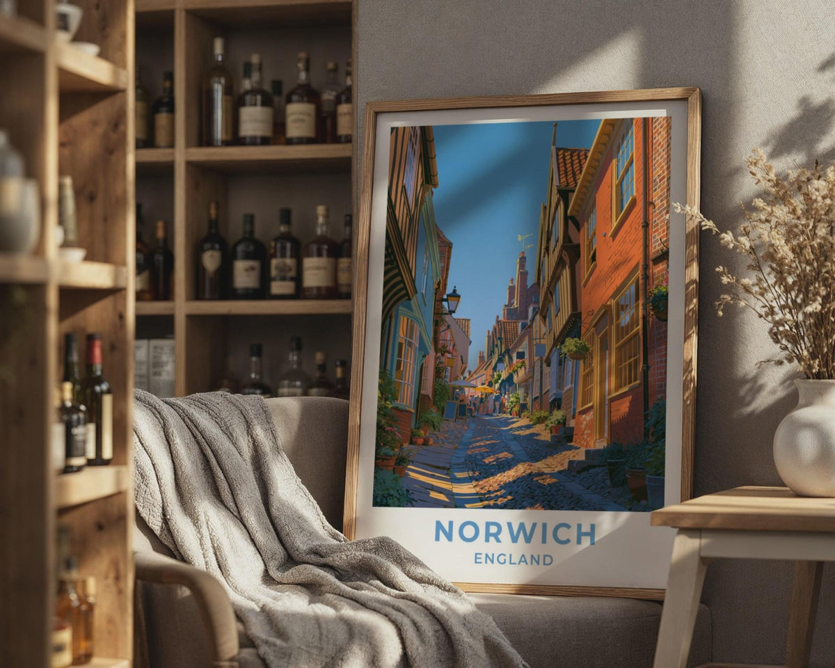 Norwich Poster - WanderWall