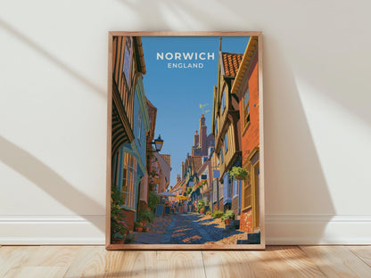 Norwich Poster - WanderWall