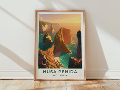 Nusa Penida Poster - WanderWall