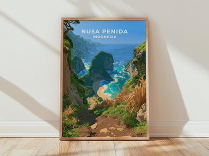 Nusa Penida Poster - WanderWall