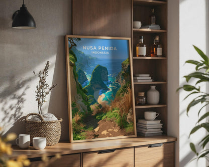 Nusa Penida Poster - WanderWall