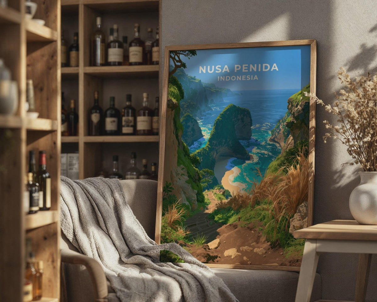 Nusa Penida Poster - WanderWall