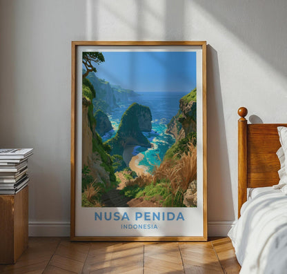 Nusa Penida Poster - WanderWall