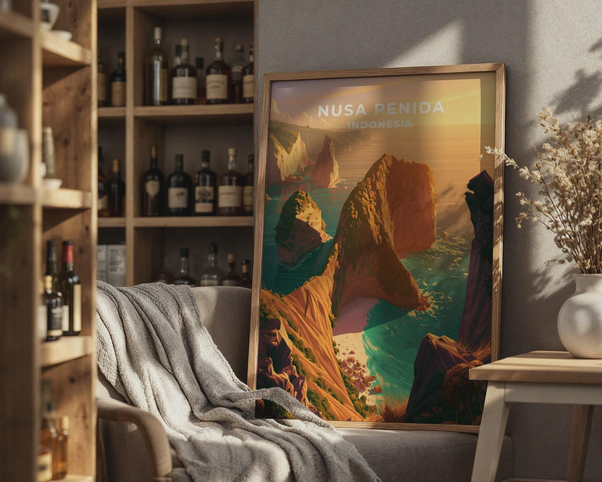 Nusa Penida Poster - WanderWall