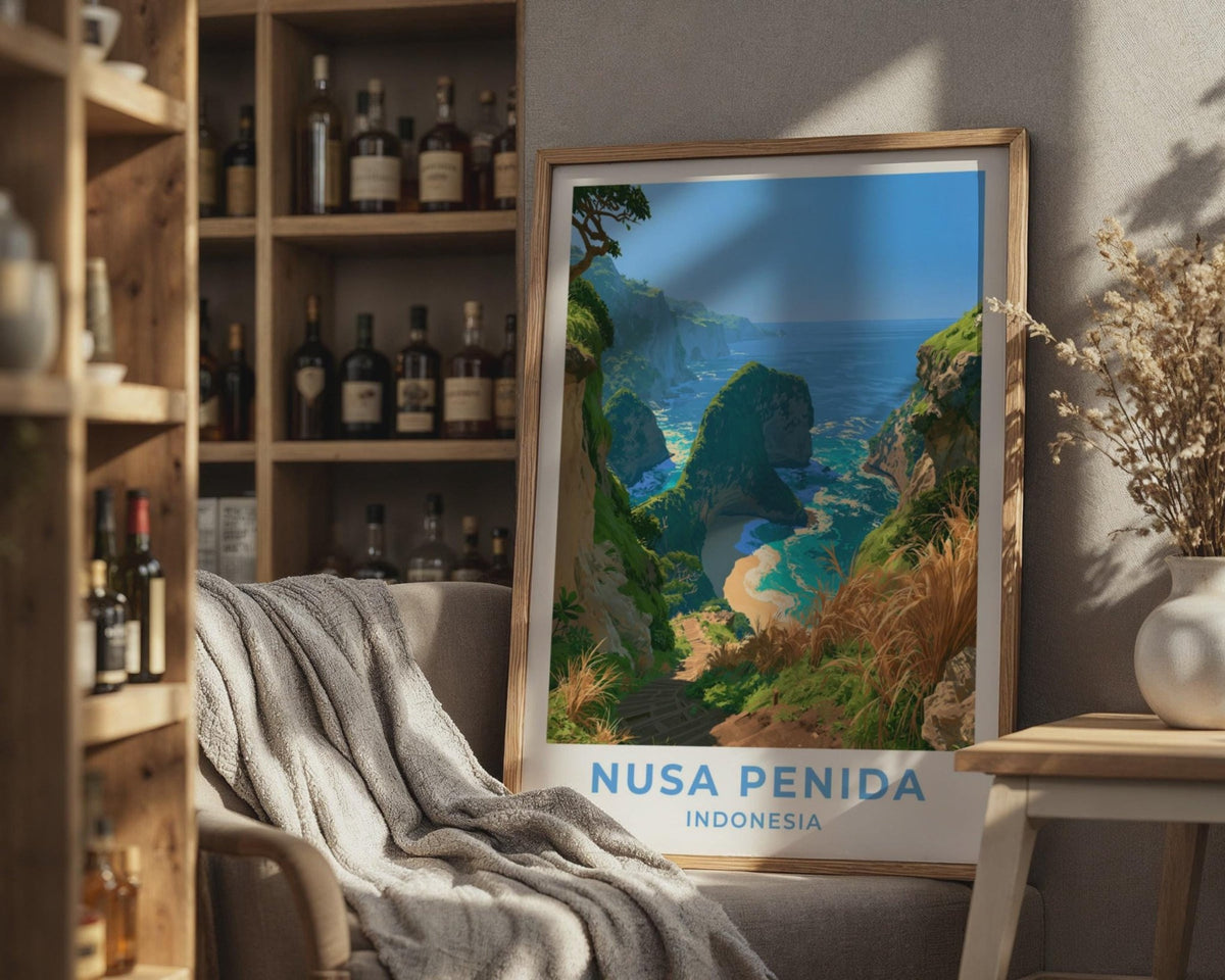 Nusa Penida Poster - WanderWall