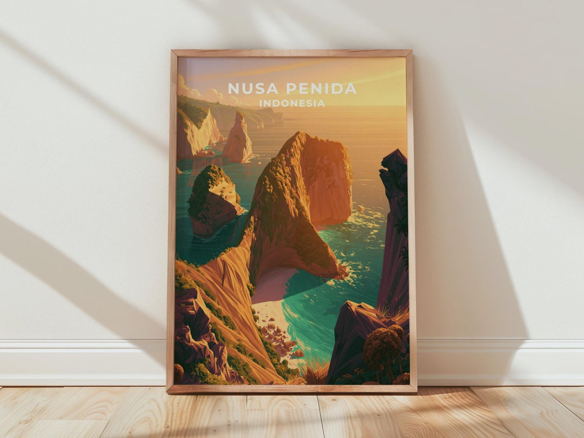 Nusa Penida Poster - WanderWall