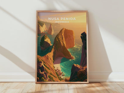 Nusa Penida Poster - WanderWall