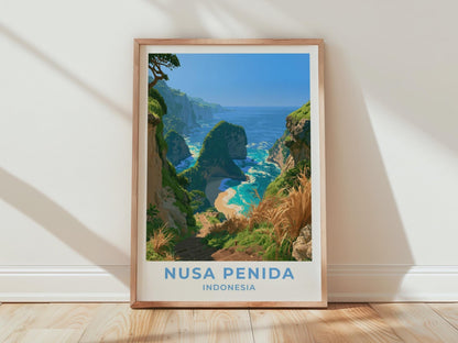 Nusa Penida Poster - WanderWall
