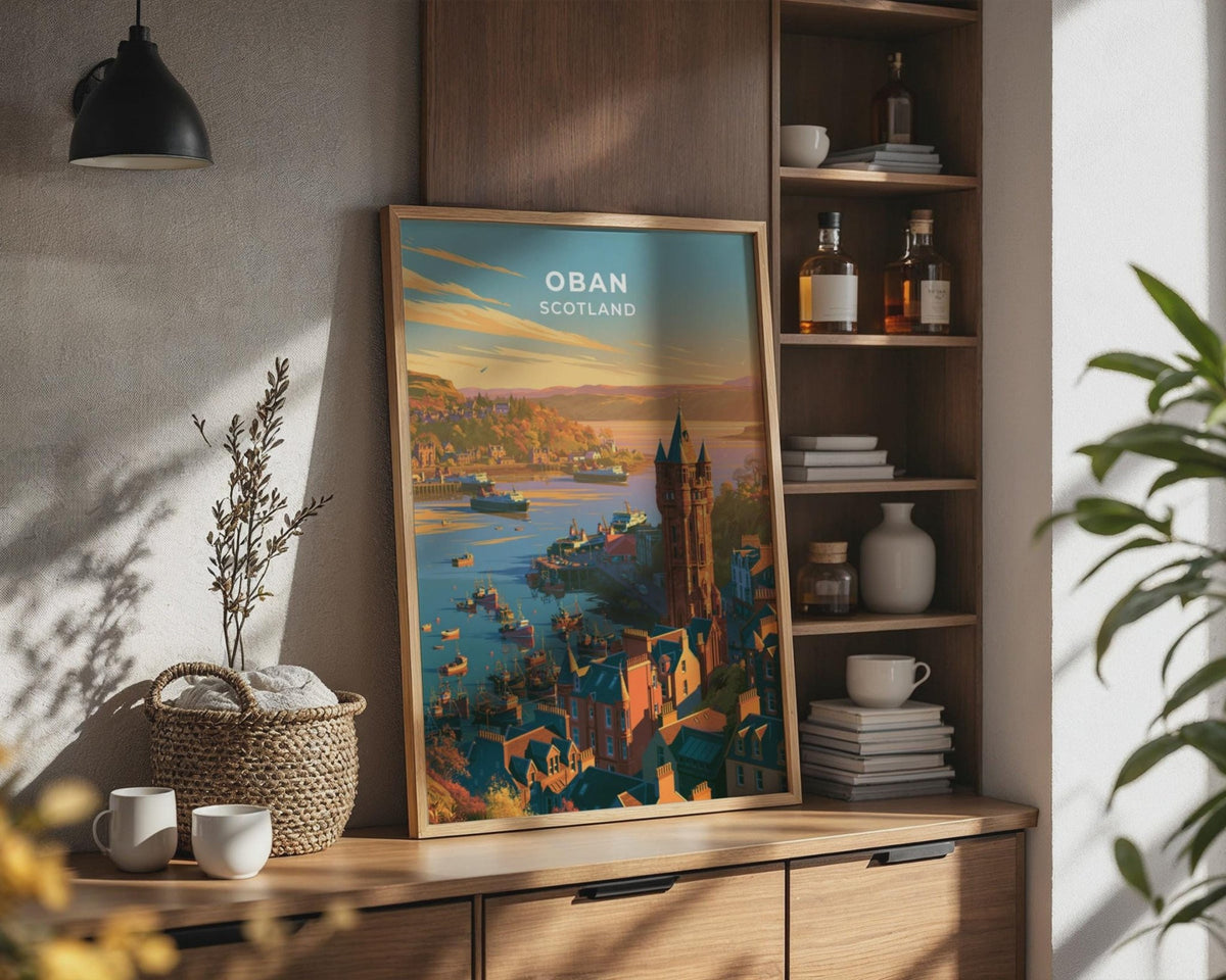 Oban Poster - WanderWall