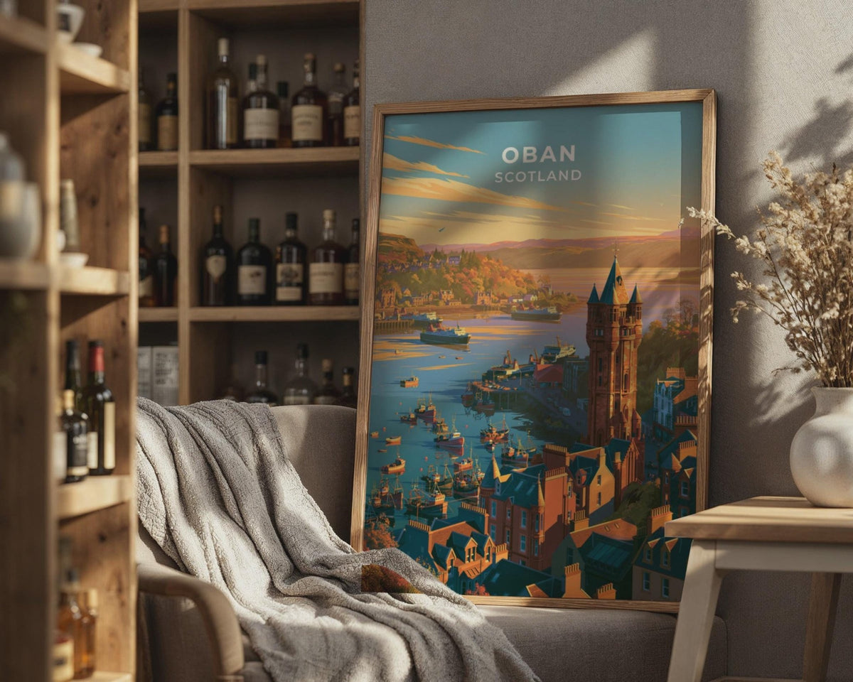 Oban Poster - WanderWall