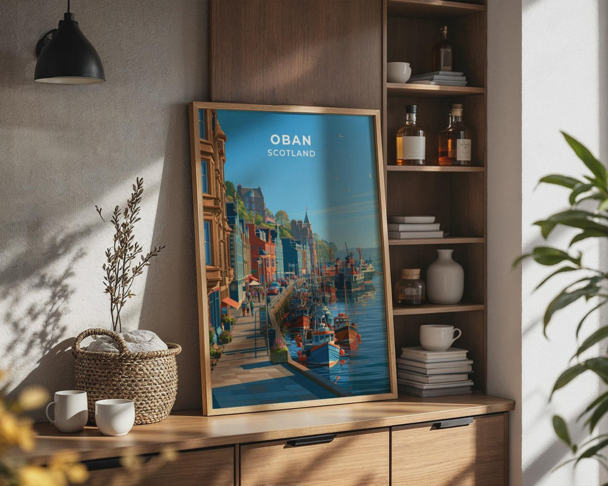 Oban Poster - WanderWall