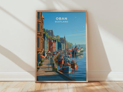 Oban Poster - WanderWall