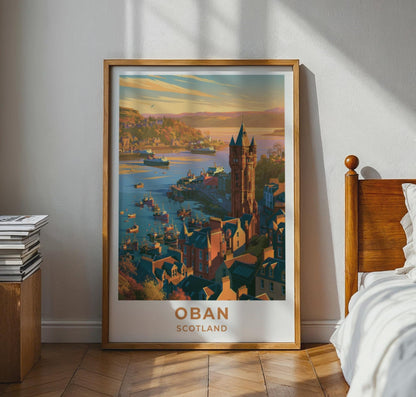 Oban Poster - WanderWall