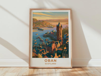 Oban Poster - WanderWall