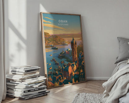 Oban Poster - WanderWall