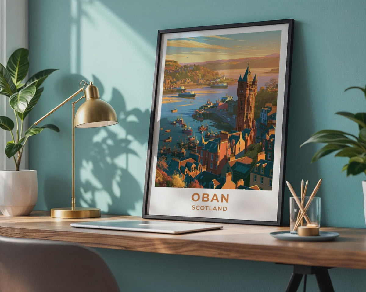 Oban Poster - WanderWall