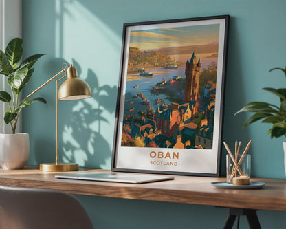 Oban Poster - WanderWall
