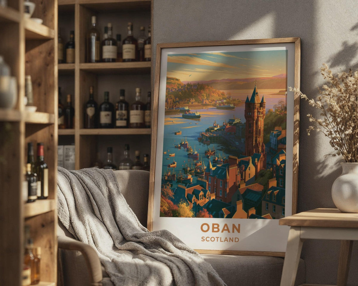 Oban Poster - WanderWall