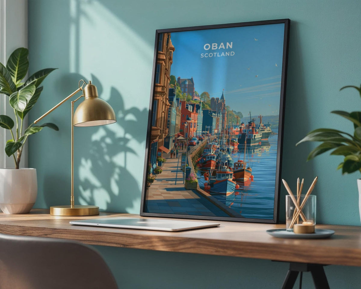 Oban Poster - WanderWall