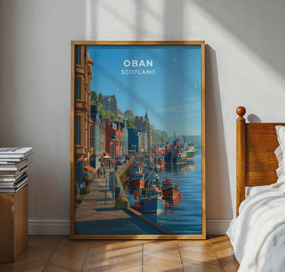 Oban Poster - WanderWall
