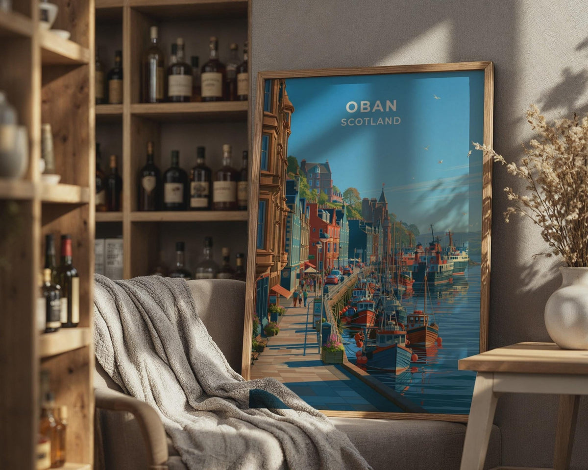 Oban Poster - WanderWall