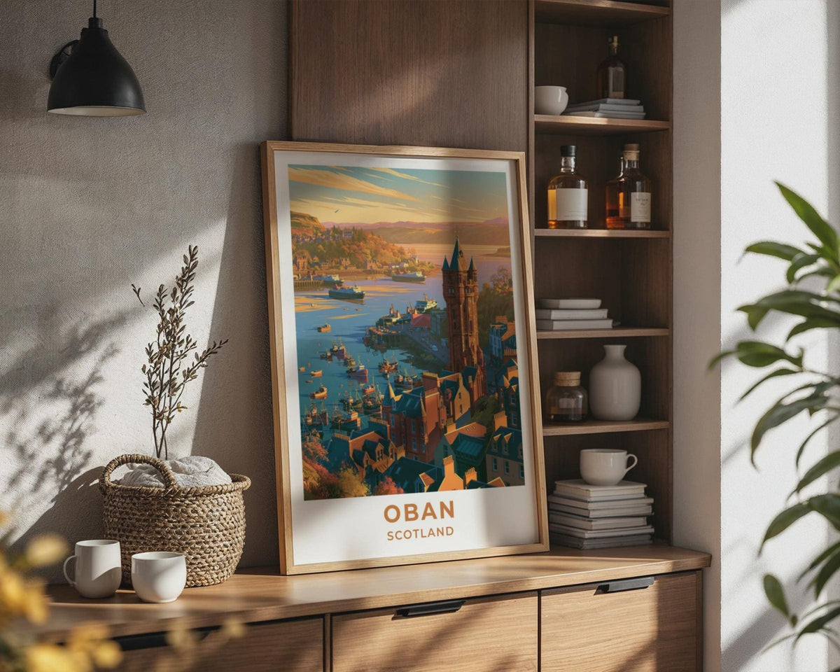 Oban Poster - WanderWall
