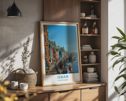 Oban Poster - WanderWall