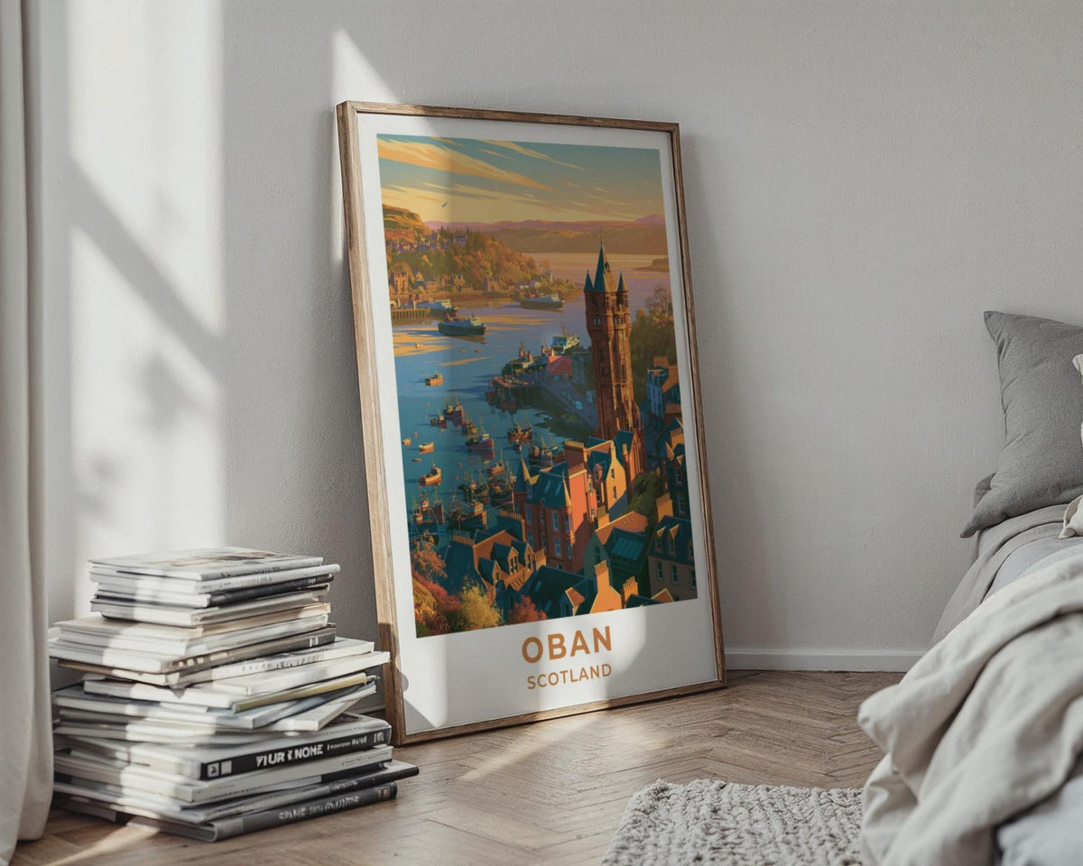 Oban Poster - WanderWall
