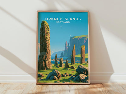 Orkney Islands Poster - WanderWall