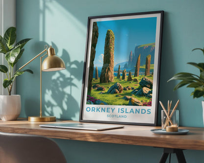 Orkney Islands Poster - WanderWall
