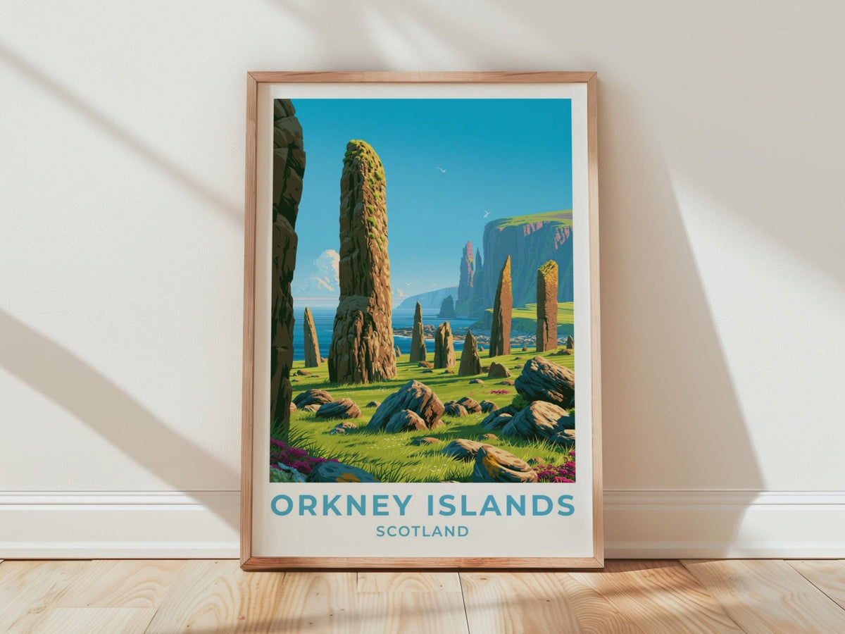 Orkney Islands Poster - WanderWall