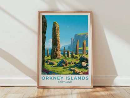Orkney Islands Poster - WanderWall