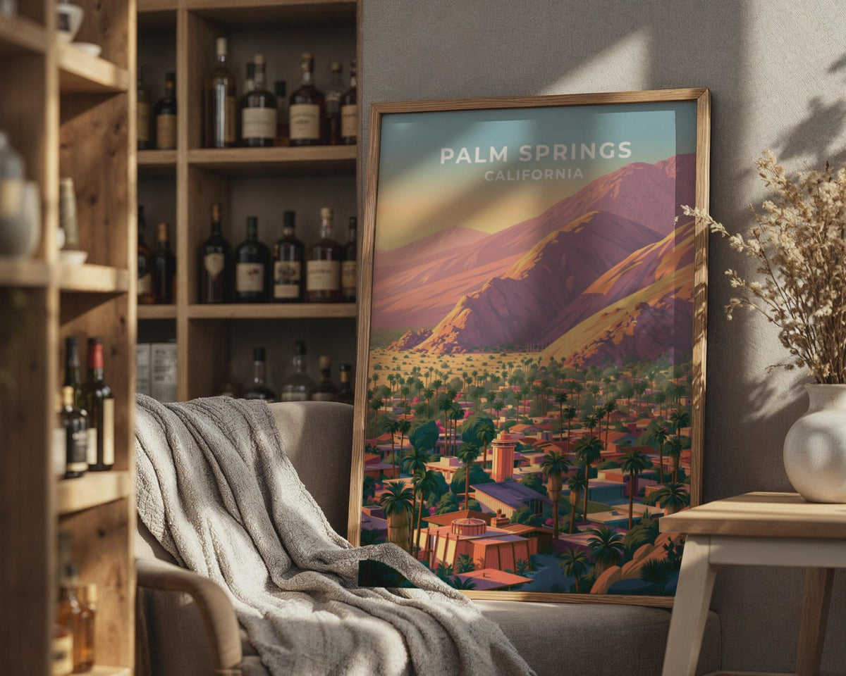 Palm Springs Poster - WanderWall