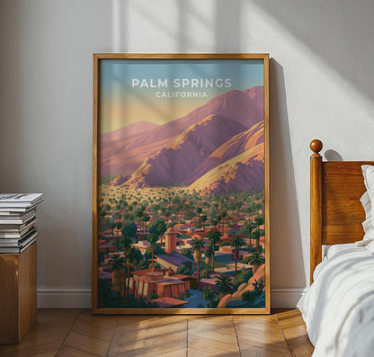 Palm Springs Poster - WanderWall