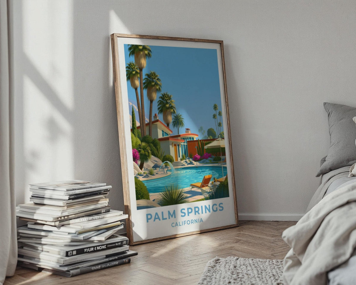Palm Springs Poster - WanderWall