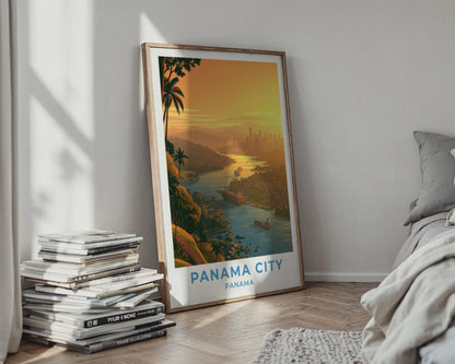 Panama City Poster - WanderWall
