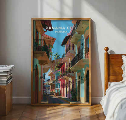 Panama City Poster - WanderWall