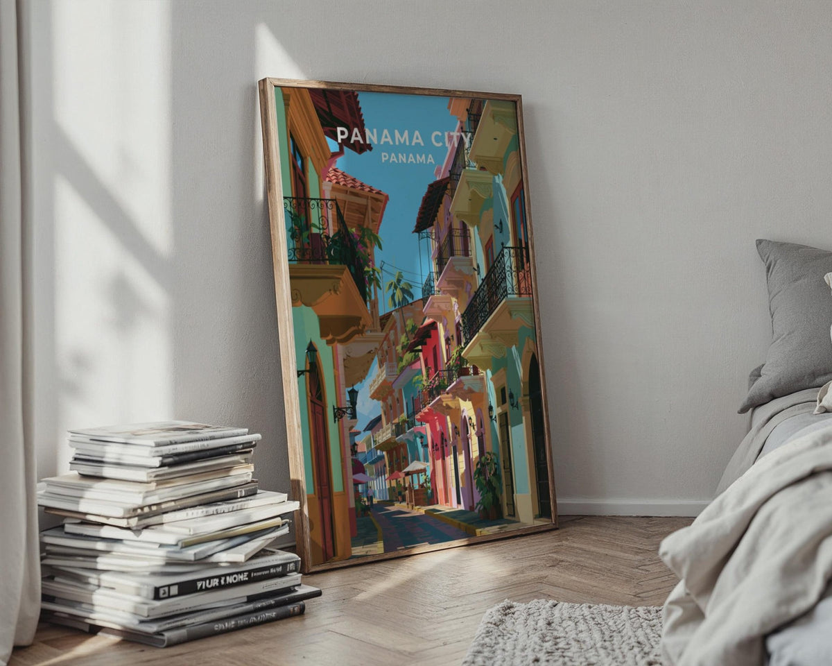 Panama City Poster - WanderWall