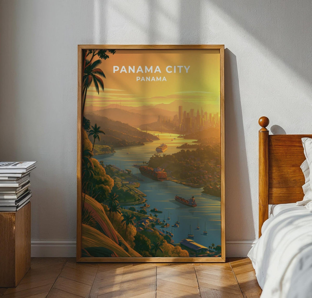 Panama City Poster - WanderWall