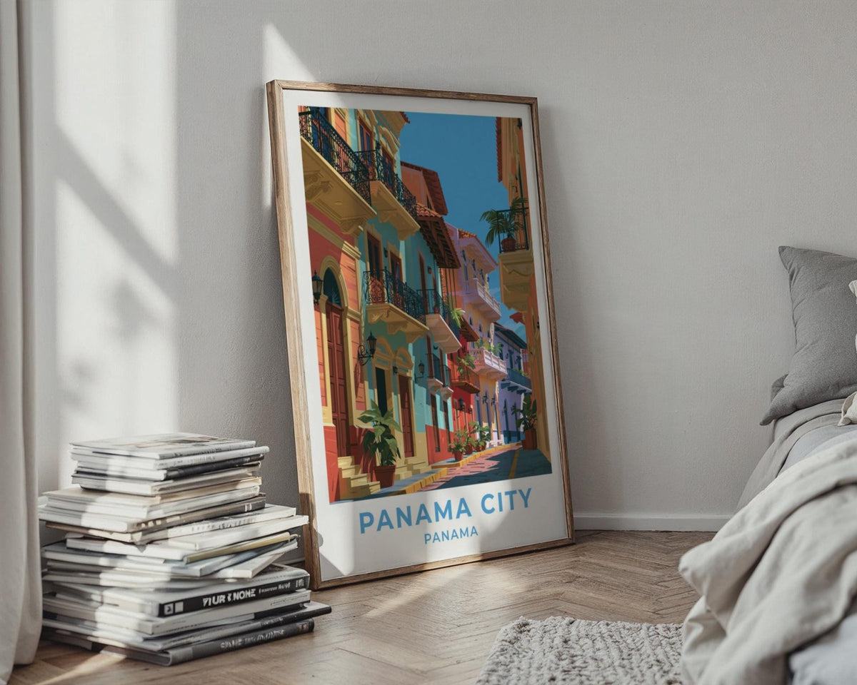 Panama City Poster - WanderWall
