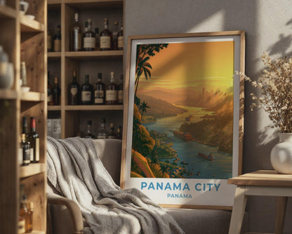Panama City Poster - WanderWall