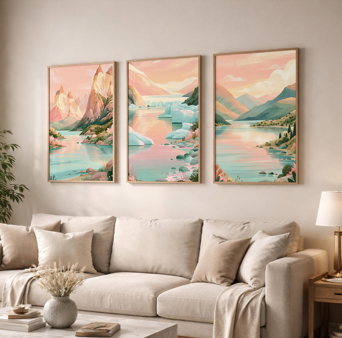Patagonia Set of 3 Posters | Patagonia Gallery Wall Art - WanderWall