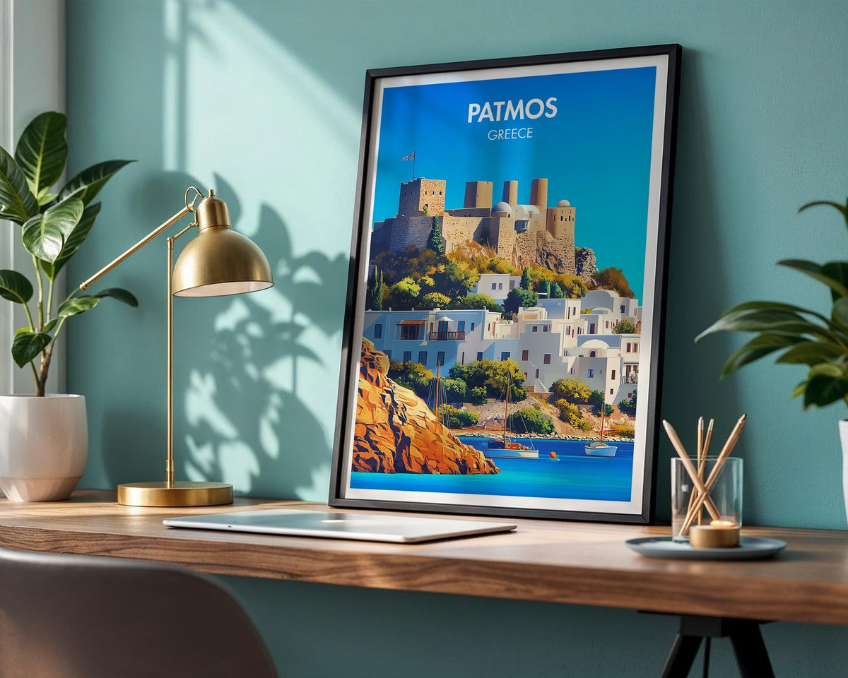 Patmos Poster - WanderWall