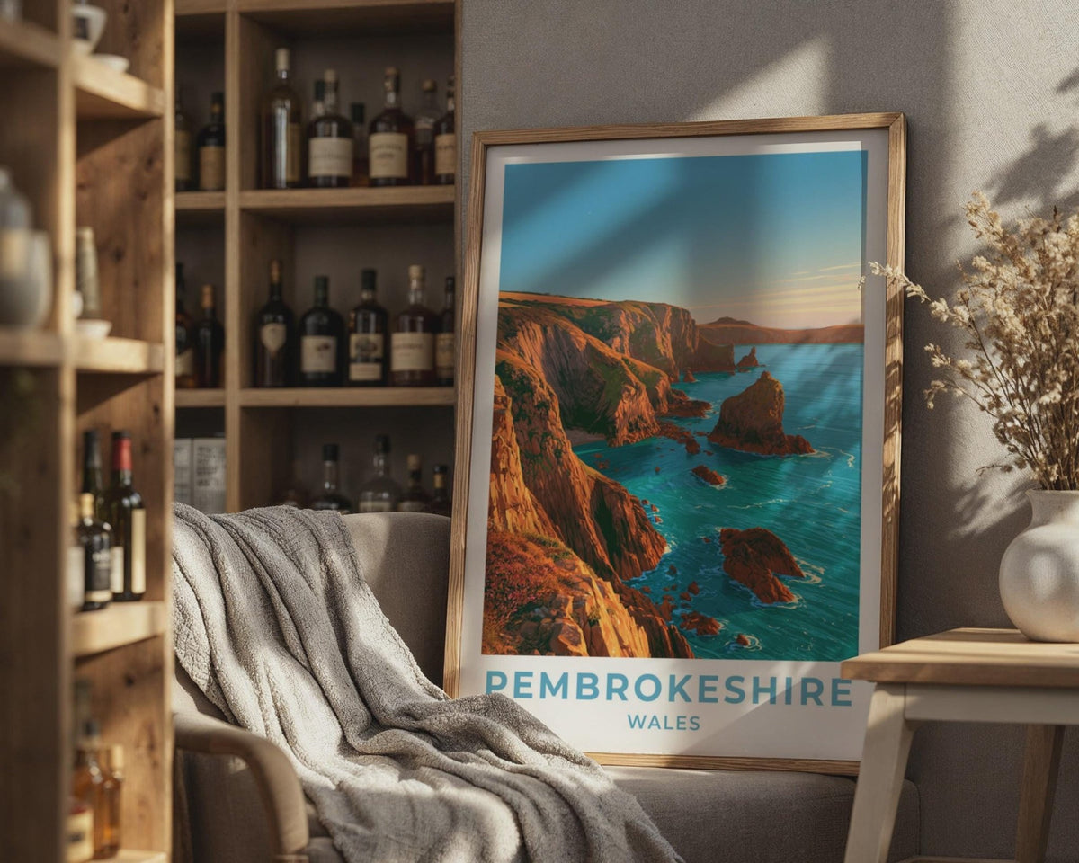Pembrokeshire Poster - WanderWall